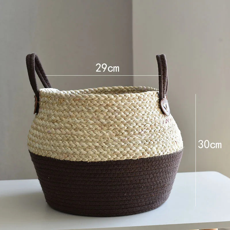 Handwoven Bamboo Basket