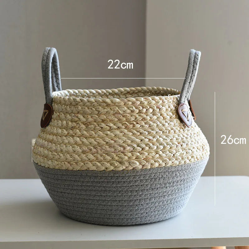 Handwoven Bamboo Basket