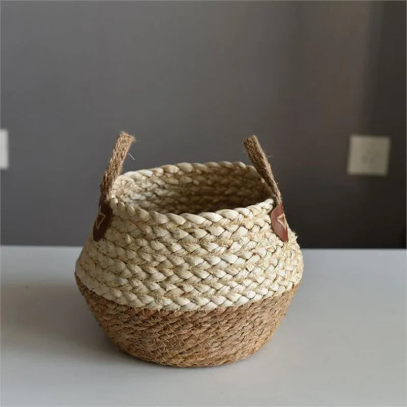 Handwoven Bamboo Basket