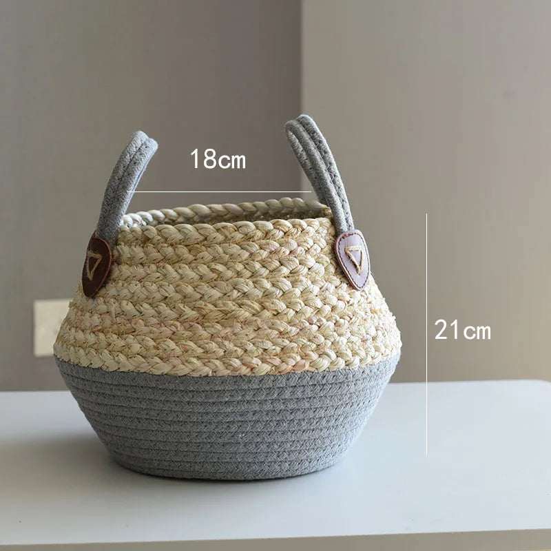 Handwoven Bamboo Basket