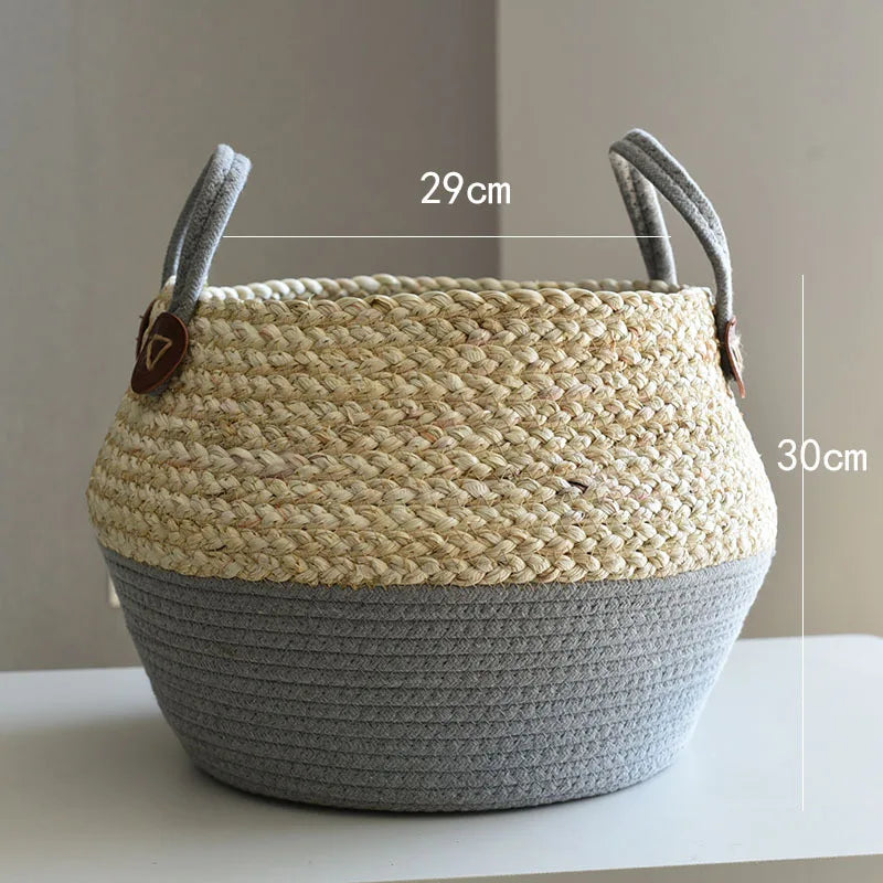 Handwoven Bamboo Basket
