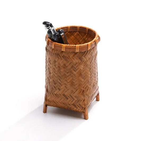 Handwoven Bamboo Basket  - A Natural Touch for Your Home