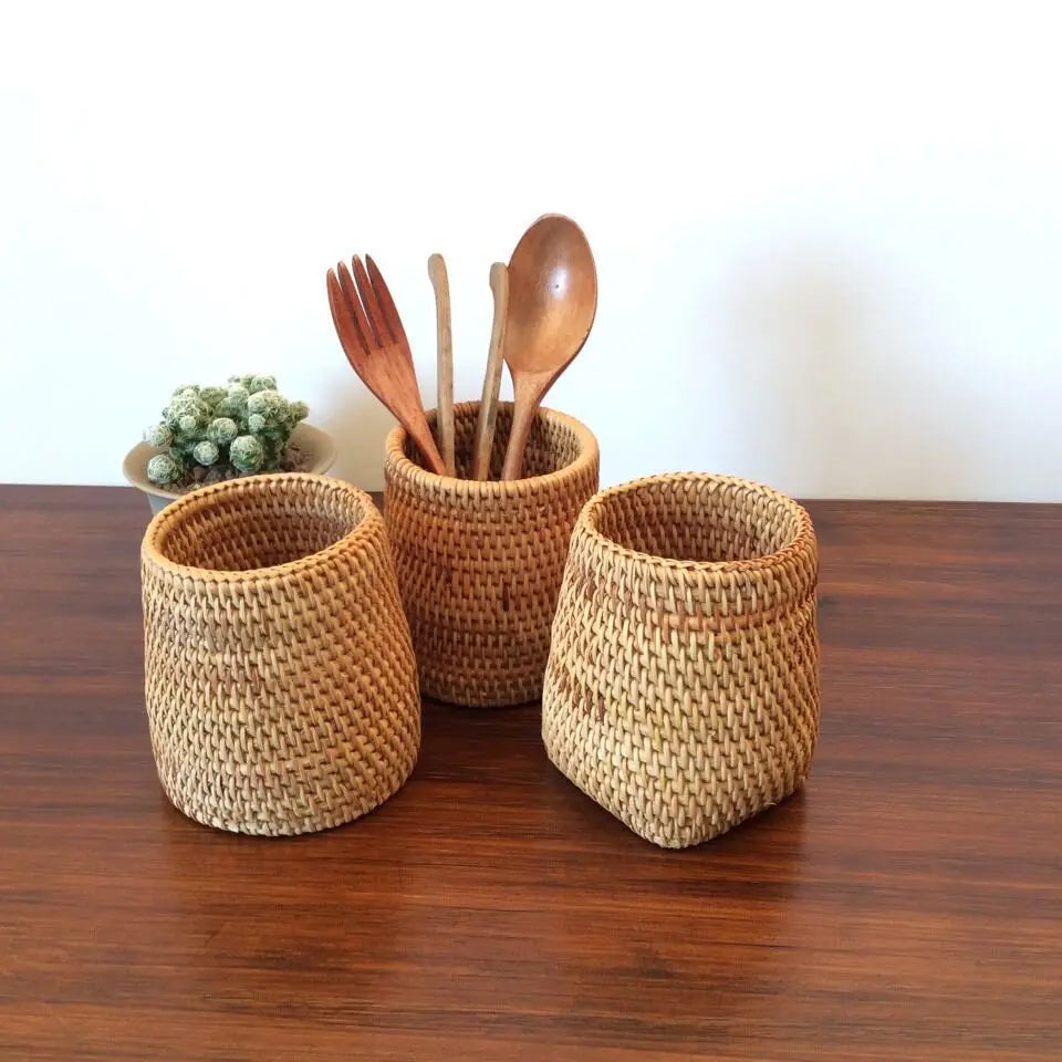Handwoven Tableware Organizer